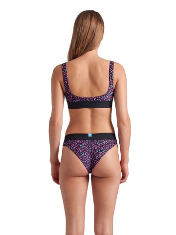 Arena Bikini in Schwarz/ Pink