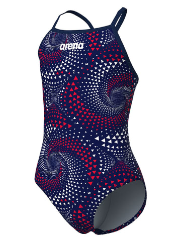 Arena Strój kąpielowy w kolorze granatowo-różowym