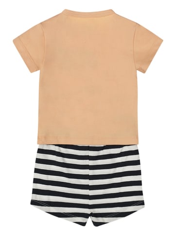 Dirkje 2-częściowy zestaw w kolorze pomarańczowo-granatowym