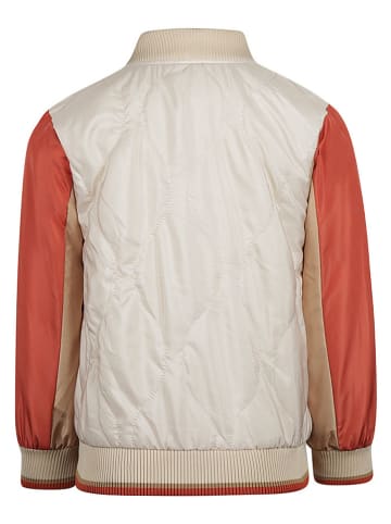 Koko Noko Kurtka w kolorze czerwono-beżowym