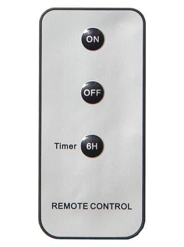 STAR Trading 2-delige set: ledstaafkaarsen ''Flamme Slim'' wit - (H)28 x Ø 2,2 cm