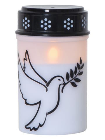 STAR Trading Znicz LED "Dove" w kolorze białym