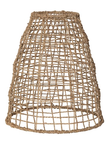 STAR Trading Lampenschirm "Tove'' in Beige - (H)33 x Ø 30 cm