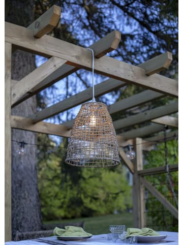 STAR Trading Lampenkap "Tove" beige - (H)33 x Ø 30 cm