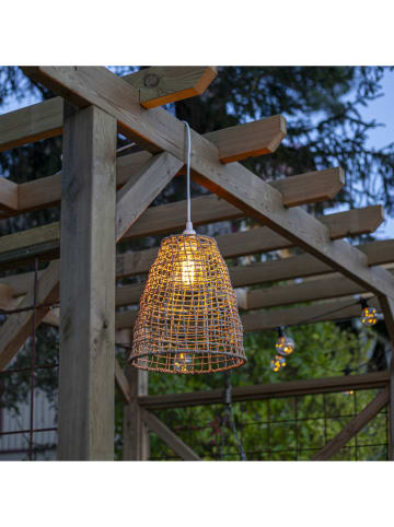 STAR Trading Lampenkap "Tove" beige - (H)33 x Ø 30 cm