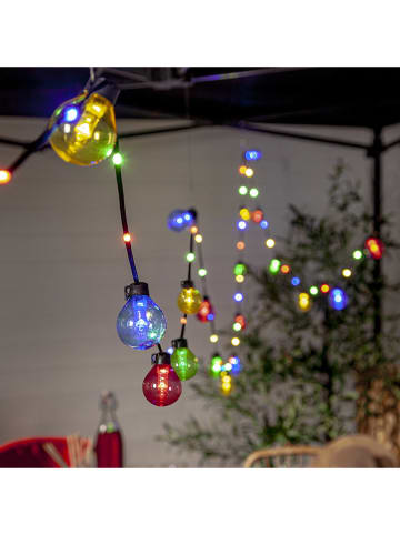 STAR Trading LED-Lichterkette "Bolla Plastic" in Bunt- (L)530cm