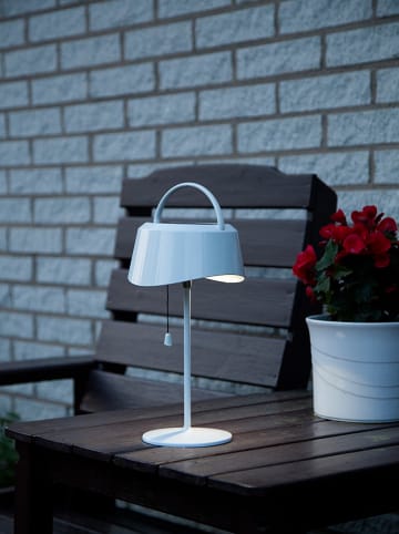 STAR Trading LED-Solarleuchte "Cervia" in Weiß - (H)36 cm