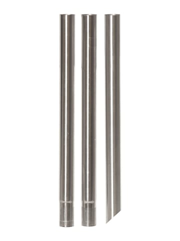 STAR Trading LED-Solar-Gartenstecker "Solini" in Silber/ Weiß