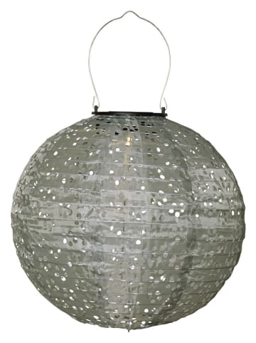 STAR Trading LED-Solar-Laterne "Festa" in Grün