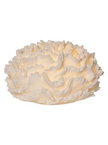 STAR Trading Decoledlamp "Sandy" wit - (H)16,5 x Ø 28,5 cm