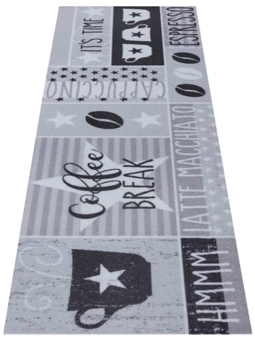 Hanse Home Chodnik kuchenny "Its Time For Espresso" w kolorze szarym