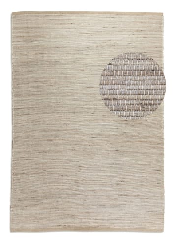 Hanse Home Kurzflor-Teppich "Dhaka" in Hellbraun/ Grau