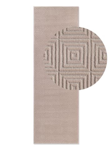 Elle Decoration Dywan "Perles" w kolorze beżowym