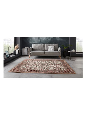 Nouristan Kurzflor-Läufer in Creme/ Bunt