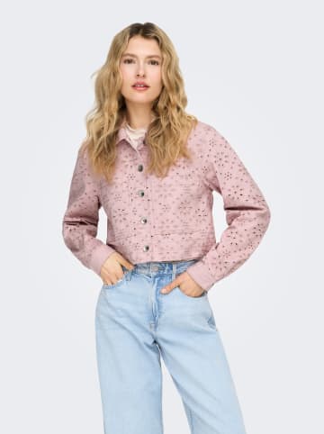 ONLY Hemdjacke in Rosa