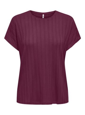 ONLY Shirt pruimkleurig