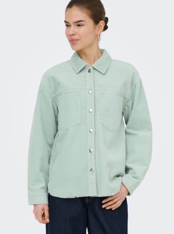 ONLY Cordhemd in Türkis