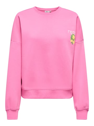 ONLY Sweatshirt in Pink