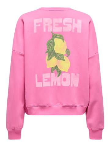 ONLY Sweatshirt in Pink