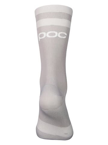 POC Skarpety kolarskie "Lure" w kolorze szarym
