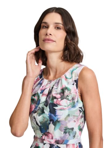 Vera Mont Jurk groen/lichtroze