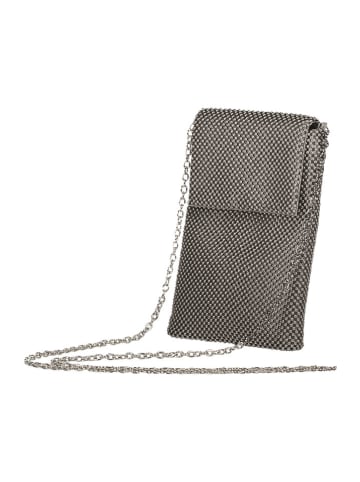 Vera Mont Torebka w kolorze srebrno-czarnym - 13 x 19 cm