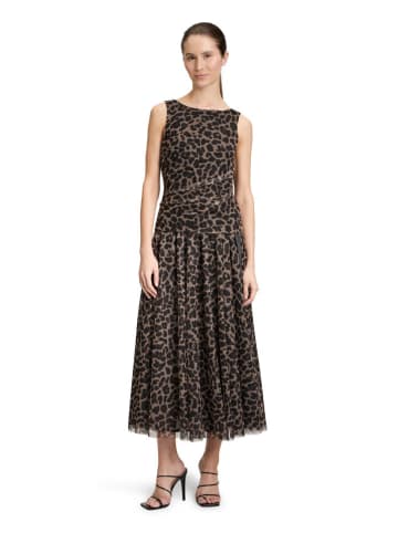 Vera Mont Spódnica w kolorze kremowo-brązowym