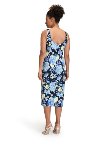 Vera Mont Jurk donkerblauw/lichtblauw