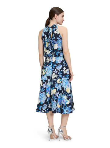 Vera Mont Jurk donkerblauw/lichtblauw