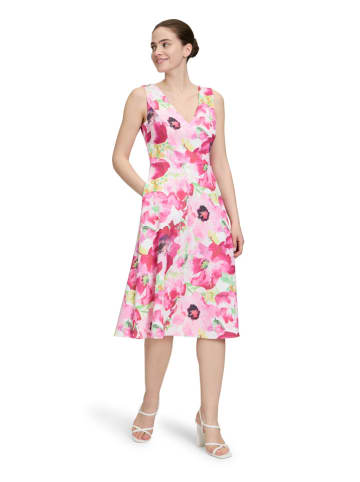 Vera Mont Kleid in Creme/ Rosa