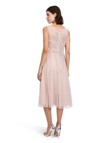Vera Mont Sukienka w kolorze srebrno-jasnoróżowym
