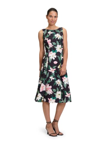 Vera Mont Kleid in Dunkelblau/ Rosa