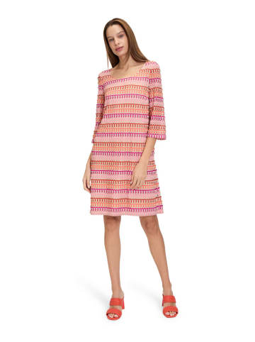 Vera Mont Kleid in Rot/ Orange
