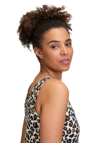 Vera Mont Jurk crème/lichtbruin