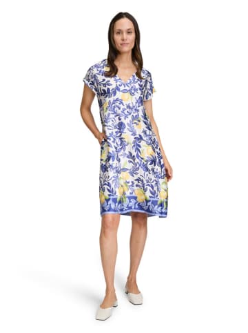 Vera Mont Jurk crème/blauw