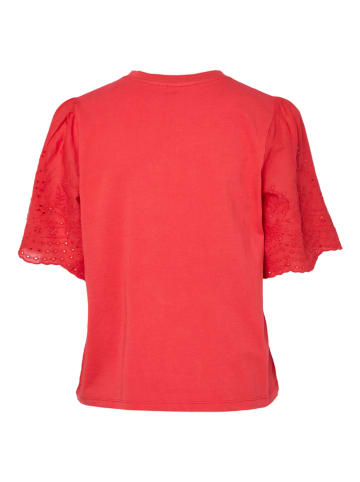 YAS Shirt rood