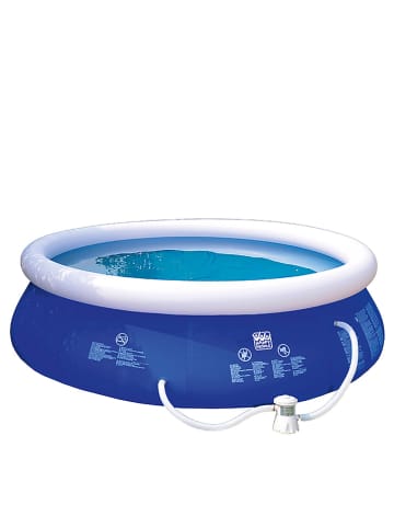 Happy People Zwembad "Quick Up" blauw - vanaf 14 jaar - Ø 360 cm