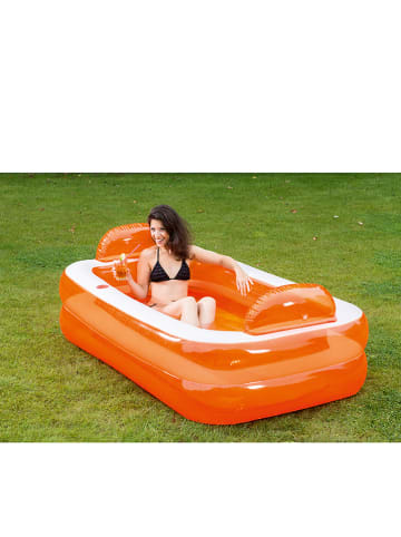 Happy People Zwembad "Relax en Geniet" - vanaf 3 jaar - (B)195 x (H)50 x (D)122 cm