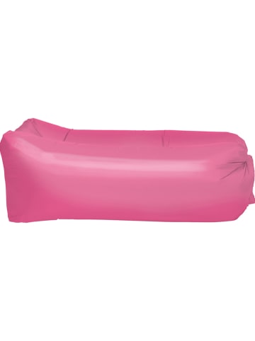 Fatboy Kanapa dmuchana "Lounger to go" w kolorze różowym - 180 x 75 x 60 cm