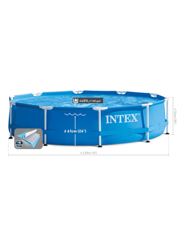 Intex Basen rodzinny "MetallFramePool" - 6+