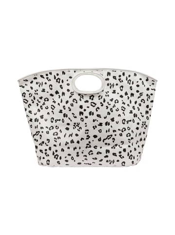 Sunny Life Strandtasche "Call of the wild" in Weiß/ Schwarz - (B)70 x (H)40 x (T)25 cm