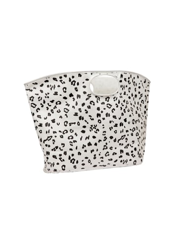 Sunny Life Strandtasche "Call of the wild" in Weiß/ Schwarz - (B)70 x (H)40 x (T)25 cm