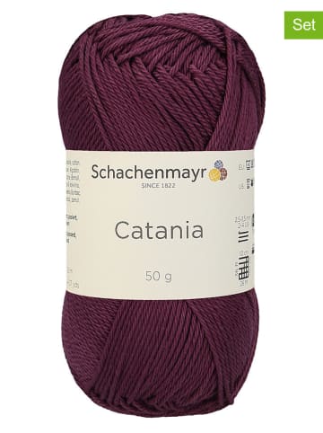 Schachenmayr since 1822 10-delige set: katoenen garen ''Catania'' paars - 10x 50 g
