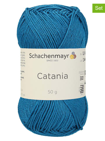 Schachenmayr since 1822 10-delige set: katoenen garen ''Catania'' blauw - 10x 50 g