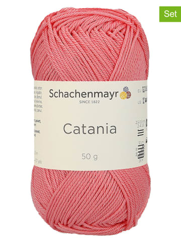 Schachenmayr since 1822 10-delige set: katoenen garen ''Catania'' lichtroze - 10x 50 g
