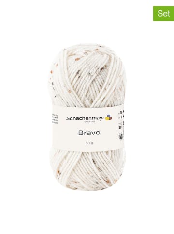 Schachenmayr since 1822 Przędza z tworzywa sztucznego (20 szt.) "Bravo" w kolorze kremowym - 20 x 50 g
