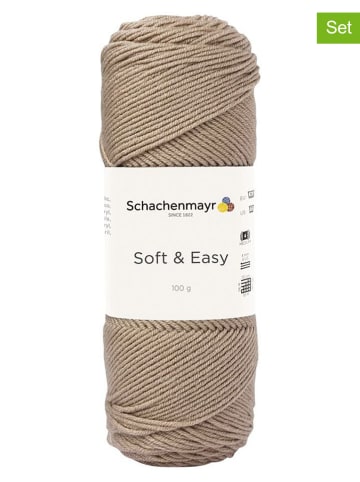 Schachenmayr since 1822 10-delige set: synthetische garen ''Soft & Easy'' beige - 10x 100 g