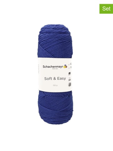 Schachenmayr since 1822 10-delige set: synthetische garen "Soft & Easy" blauw - 10x 100 g