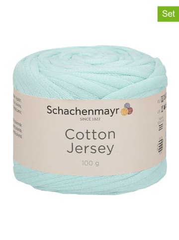 Schachenmayr since 1822 9-delige set: katoenen mixgaren "Cotton Jersey'' lichtblauw - 9x 100 g