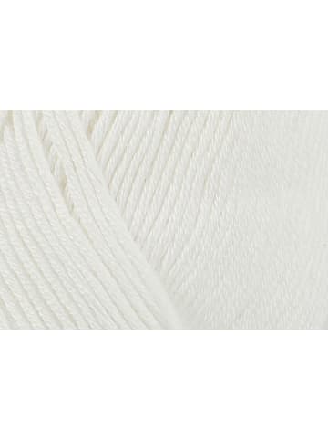 Schachenmayr since 1822 10er-Set: Baumwoll-Mixgarne ''Cotton Bamboo'' in Weiß - 10x 50 g